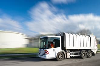 Unser LKW für Sperrmüll und Entrümpelung